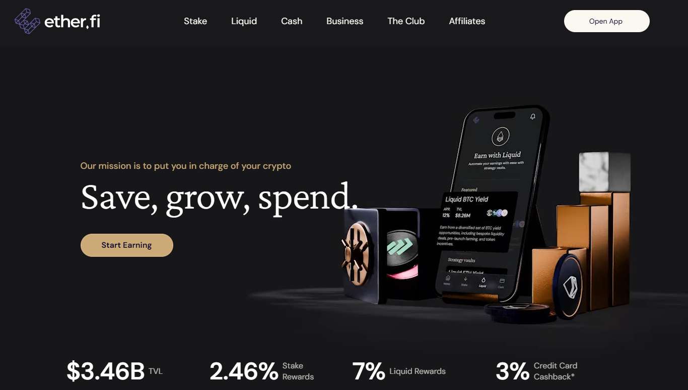 ether.fi Cash kaart