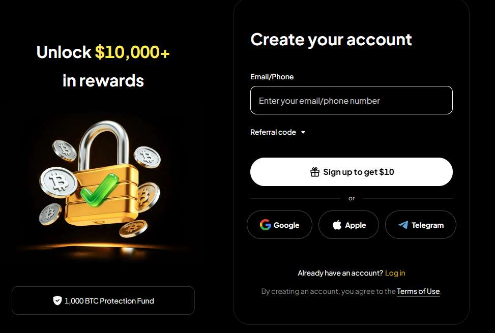 WEEX welkomstbonus